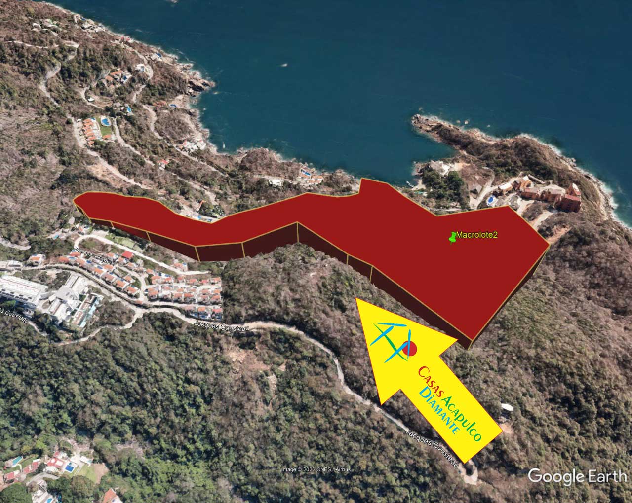 Terreno Brisas del Marqués Macrolote 2 - Ubicación satelital y entorno 3